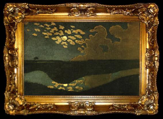 framed  Felix Vallotton Moonlight, ta009-2